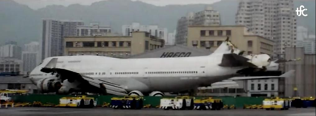 在暴雨中泡个澡,回顾中华航空605航班1993.11.4启德机场坠海事件