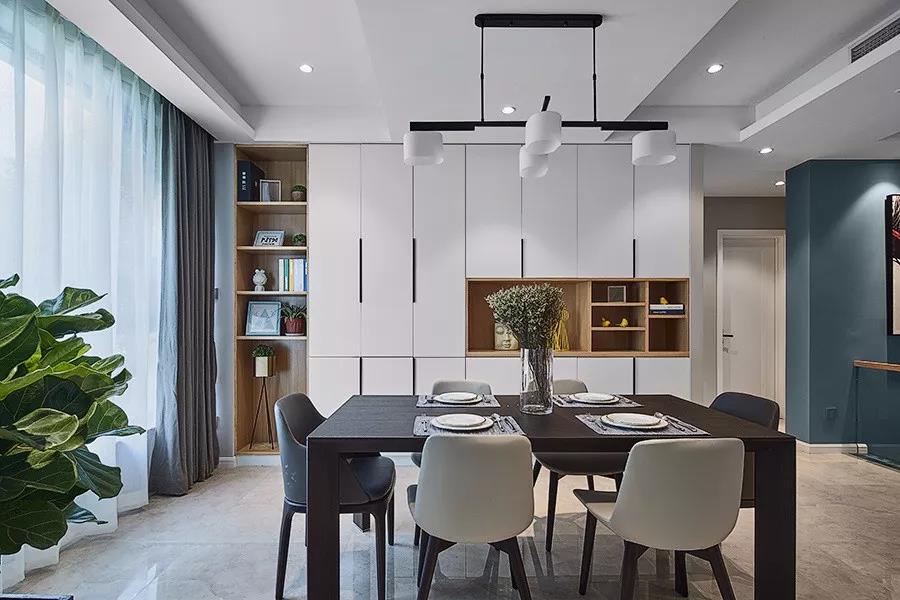餐厅中间怎么装修好看,餐厅装修怎么省成本
