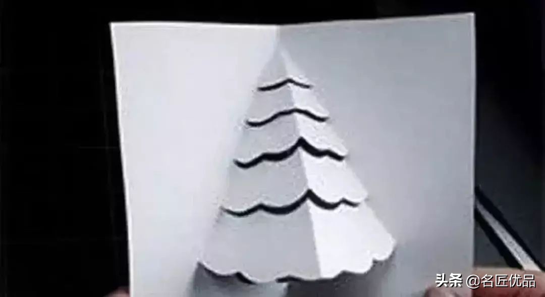 最简单的圣诞贺卡手工制作,手工作品太美了