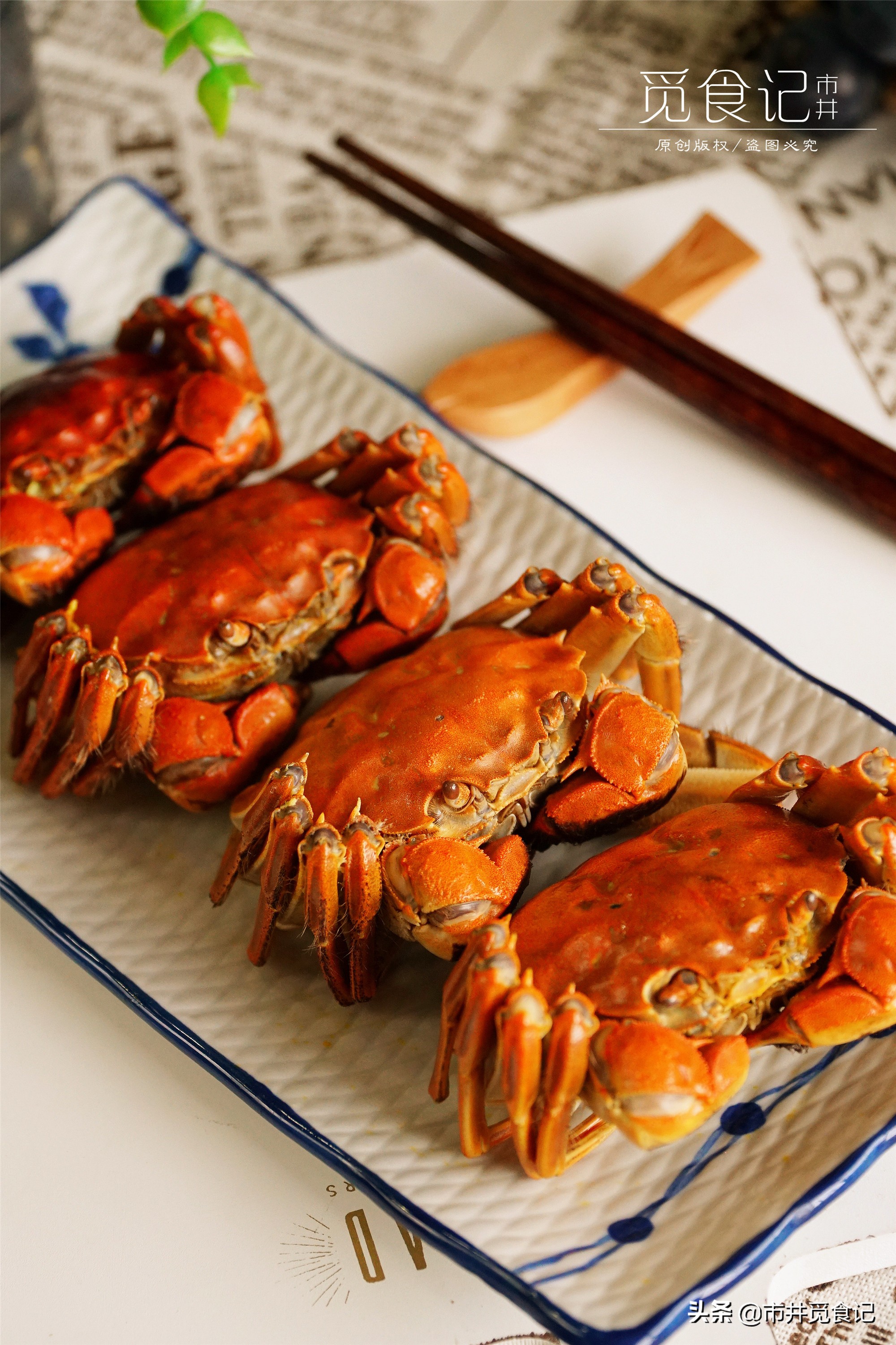 大闸蟹，上锅直接就蒸就错了，掌握3个诀窍，肉细腻，不流蟹黄