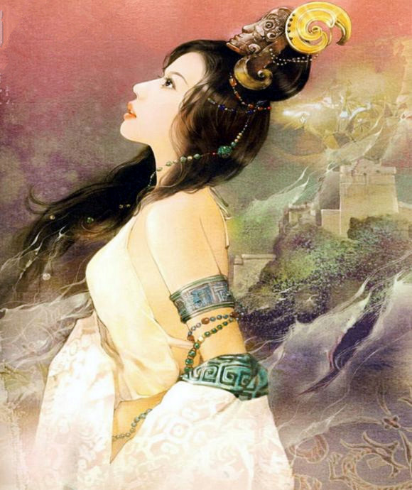 「汉装潋滟」德珍彩绘古典美人