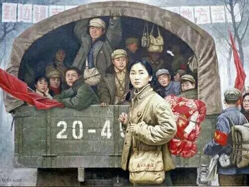 插队时的知青和当地人的深情,兰州知青插队