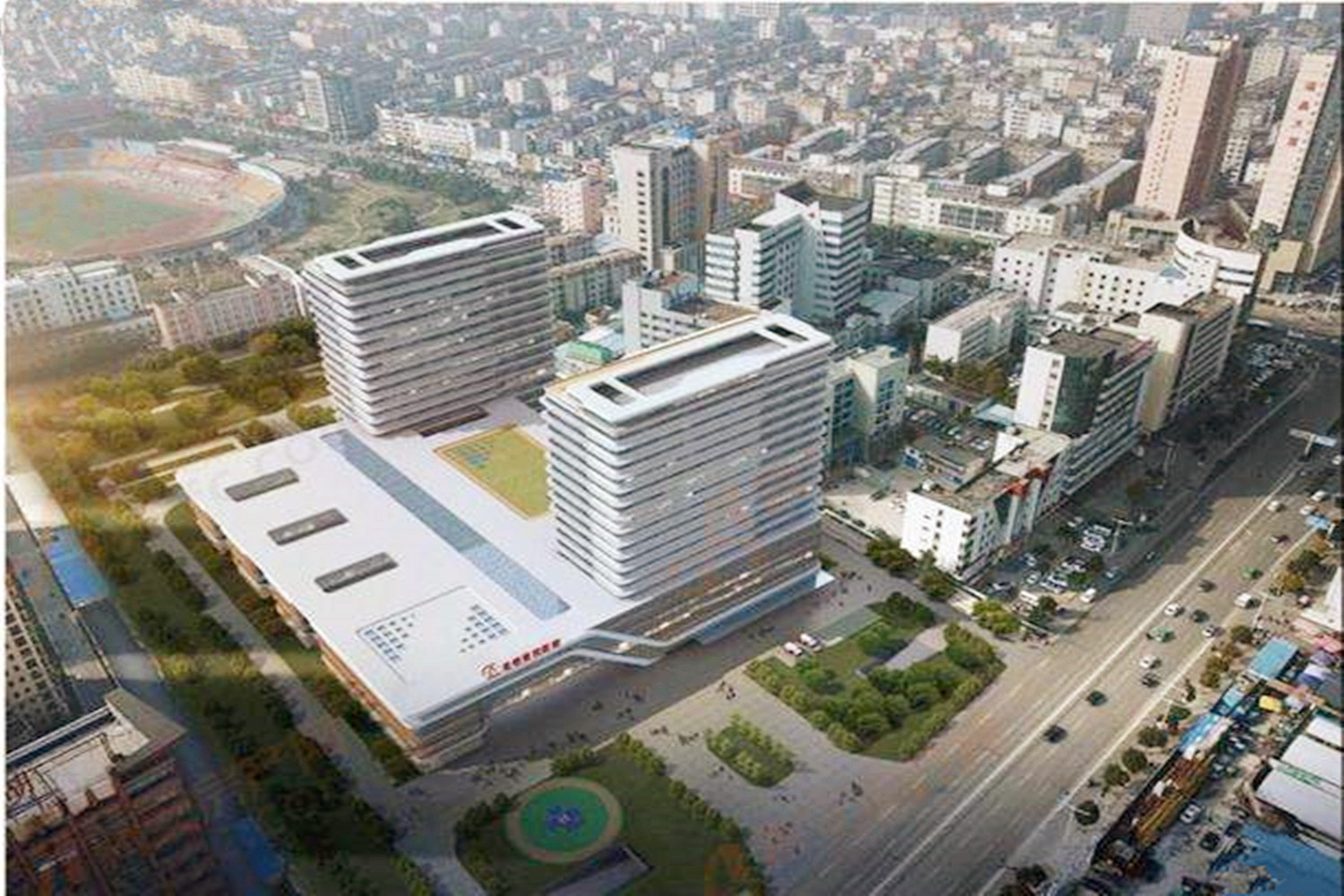 淮南医院新址建设,淮南新建的医院