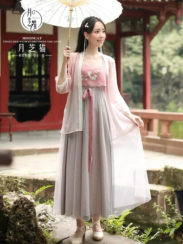 汉风格裙,汉元素女裙气质高级感