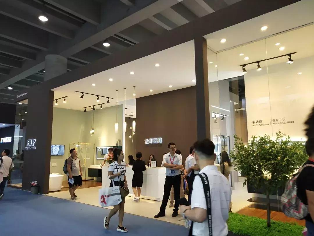 广州建博会卫浴直播现场,广东建博会整装卫浴