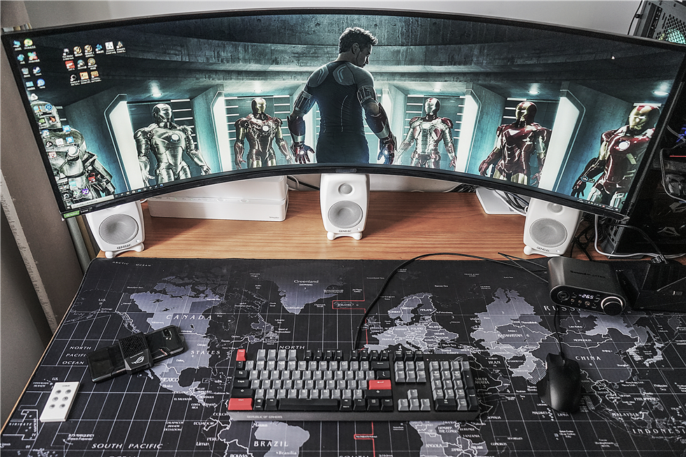 三星玄龙骑士49寸显示器测评144hz,49寸显示器曲率1500和1800