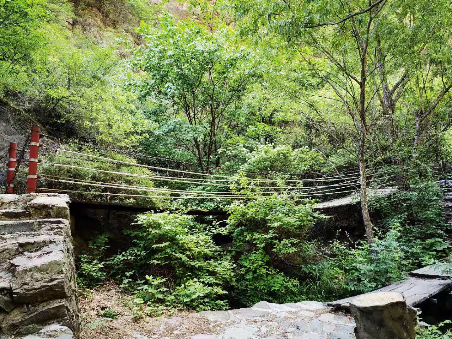 打卡北京双龙峡风景区,十里溪流百潭瀑布,北方小九寨名不虚传