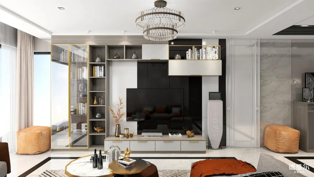 电视柜怎样设计比较好看呢,电视柜如何设计方便实用又高端