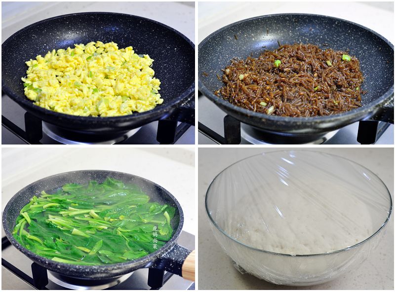 菠菜大包子,吃十个都不怕胖,薄皮大馅,鲜美不腻的秘诀