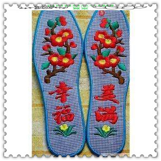 绣花鞋垫欣赏,绣花鞋垫大全完整版