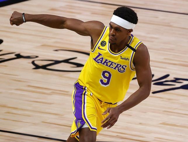 辗转老鹰快船，回湖人披4号球衣！隆多“泪洒”媒体日，全怪詹眉