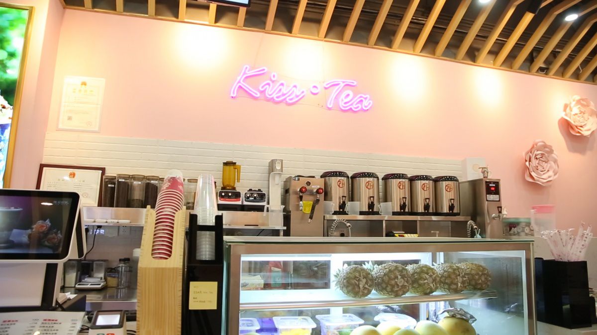 火爆全网的网红奶茶,网红火爆的奶茶店