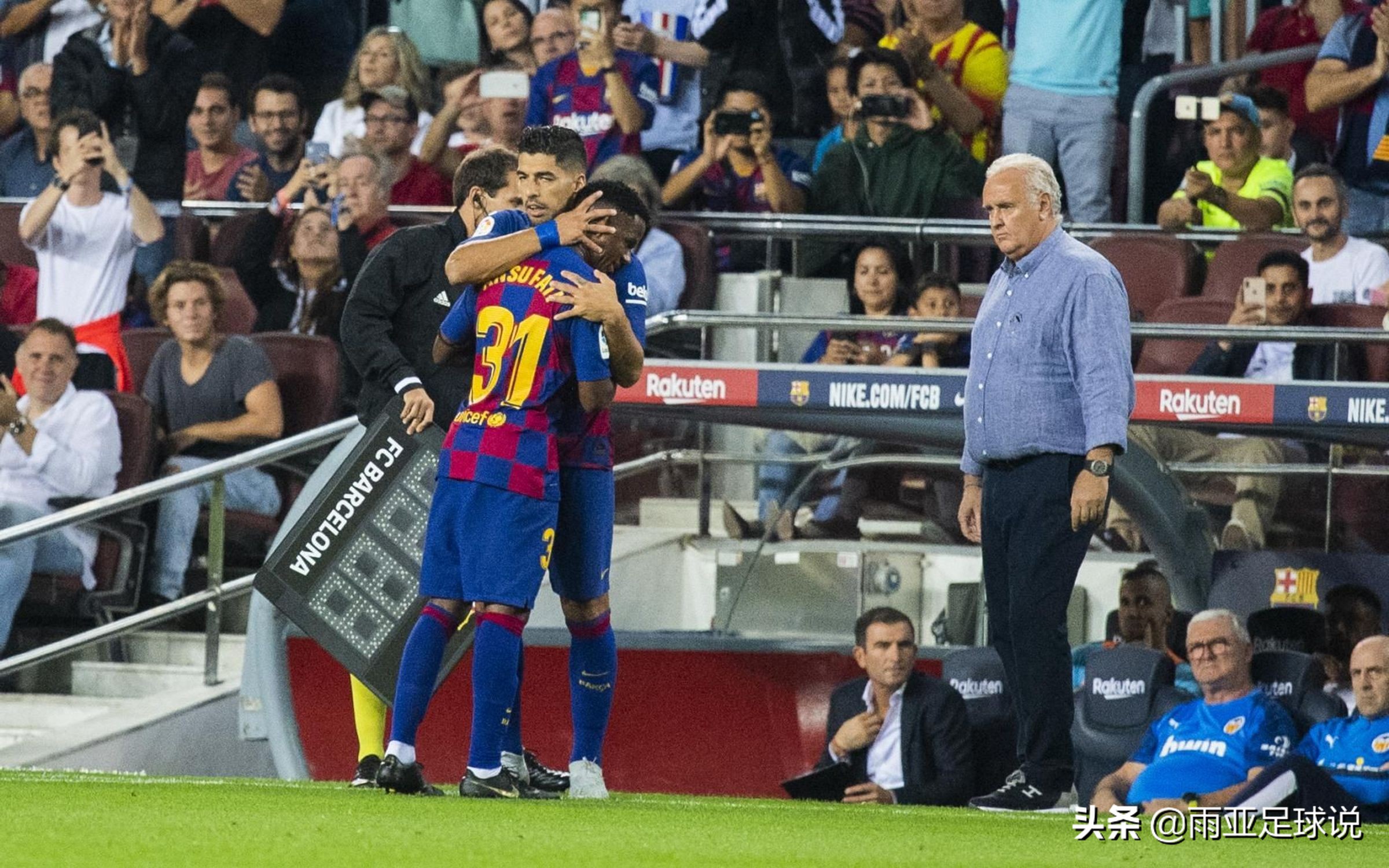 西甲双雄精彩片段,巴萨半场7-0瓦伦西亚