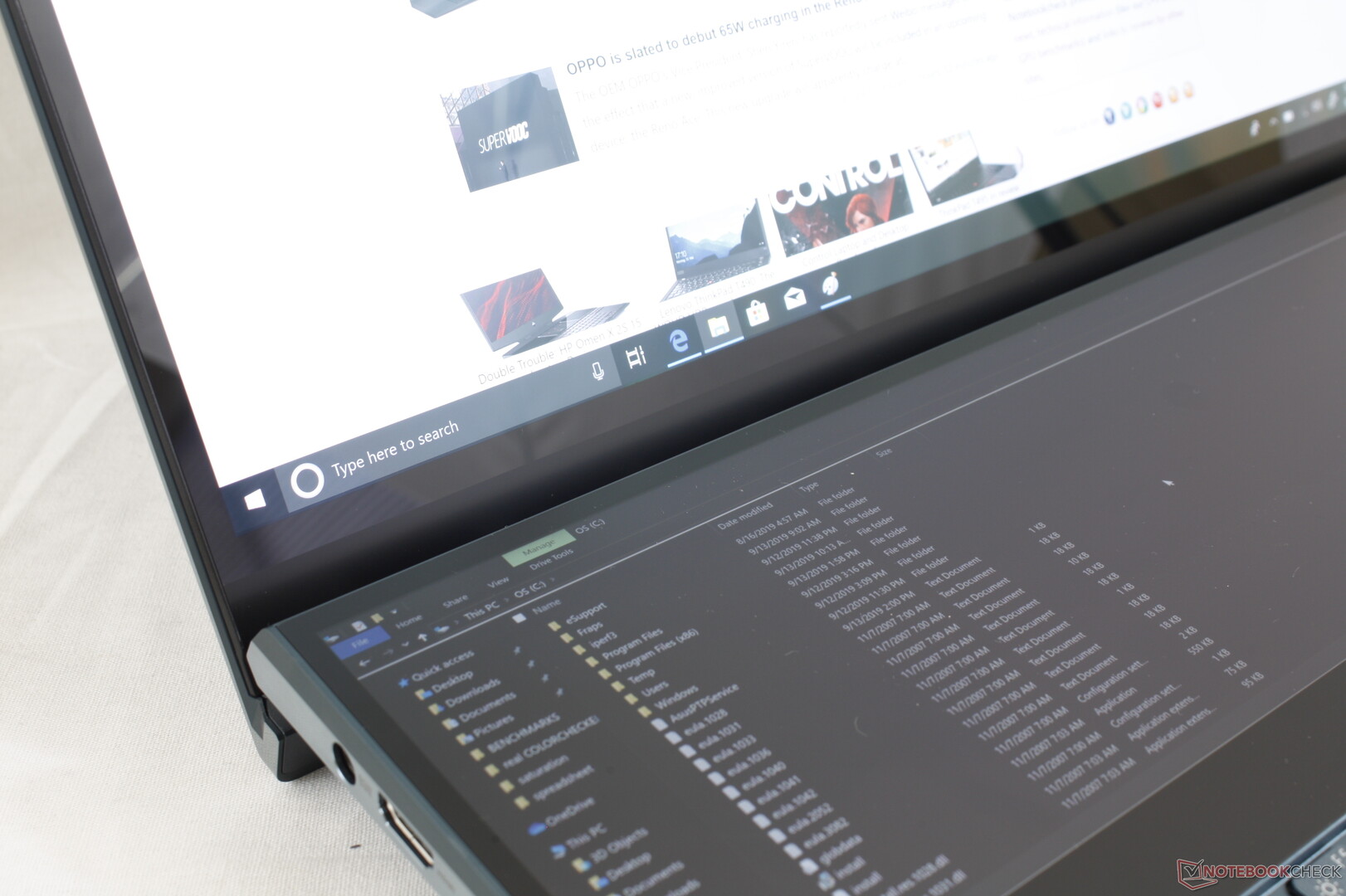 华硕ZenBookProDuoUX581笔记本测评——打了激素的Zenbook