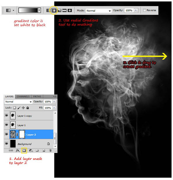 ps用画笔和滤镜打造美丽的光束,photoshop烟雾怎么做
