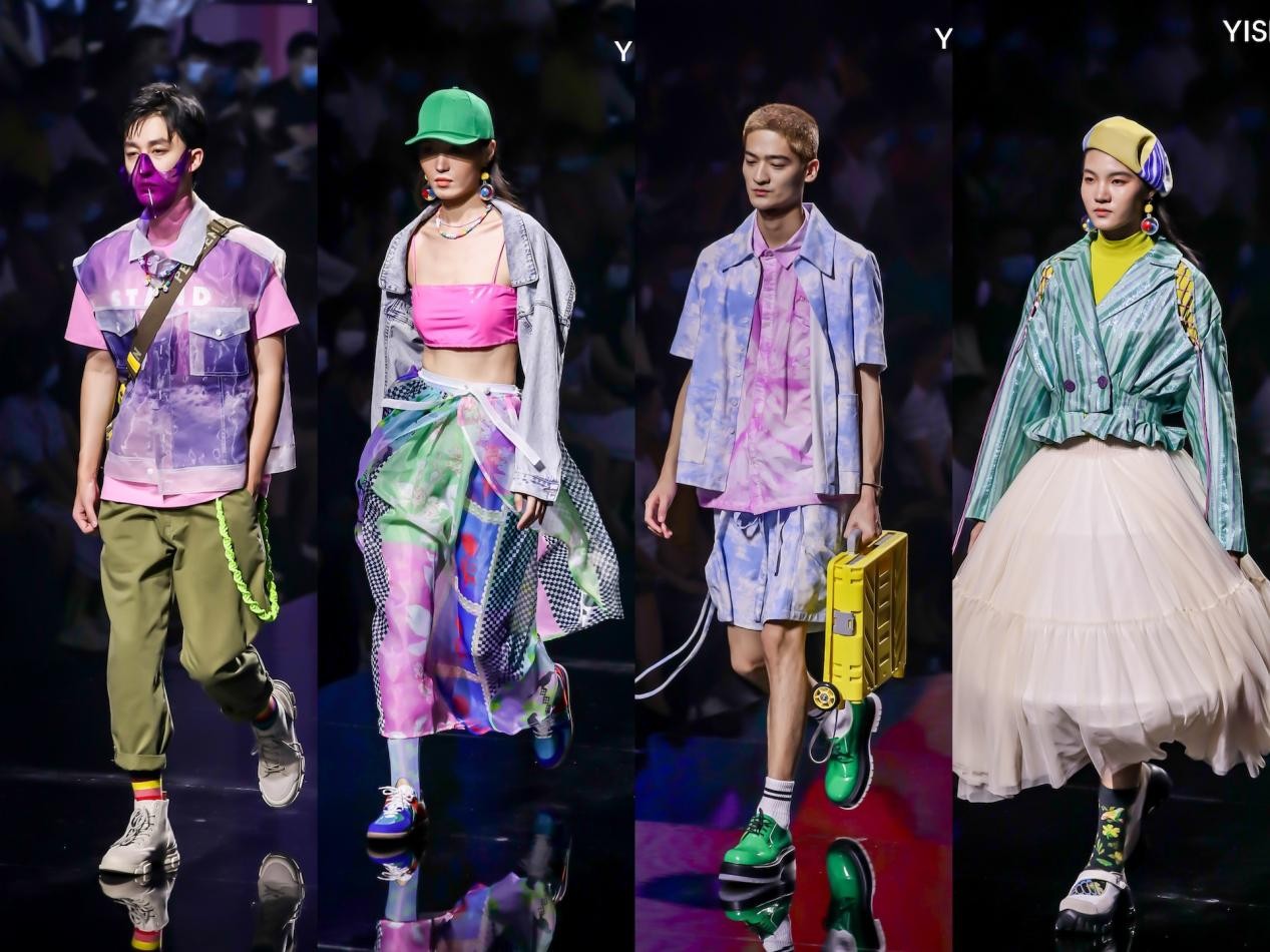 以纯新款穿搭,以纯2022年新款春夏时装秀视频