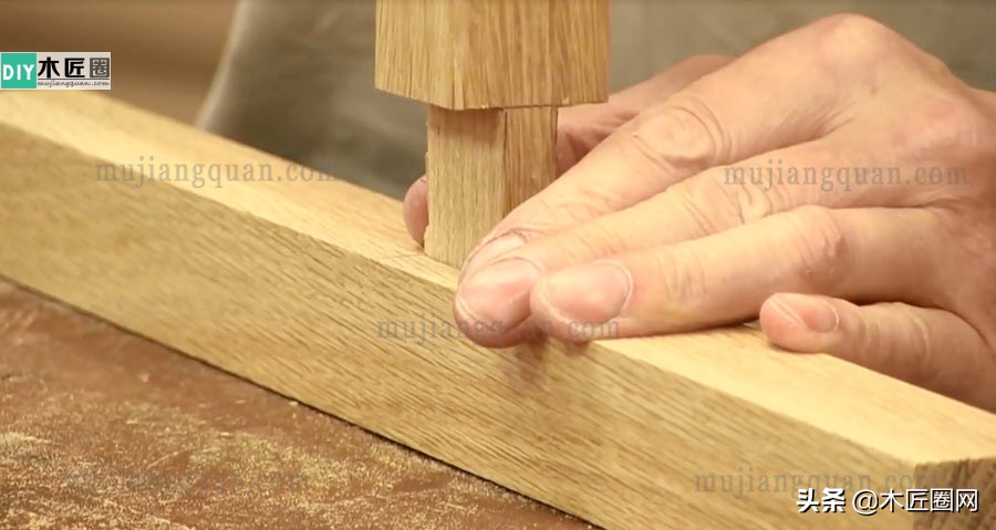 木匠手艺榫卯结构制作,木匠榫卯制作教程