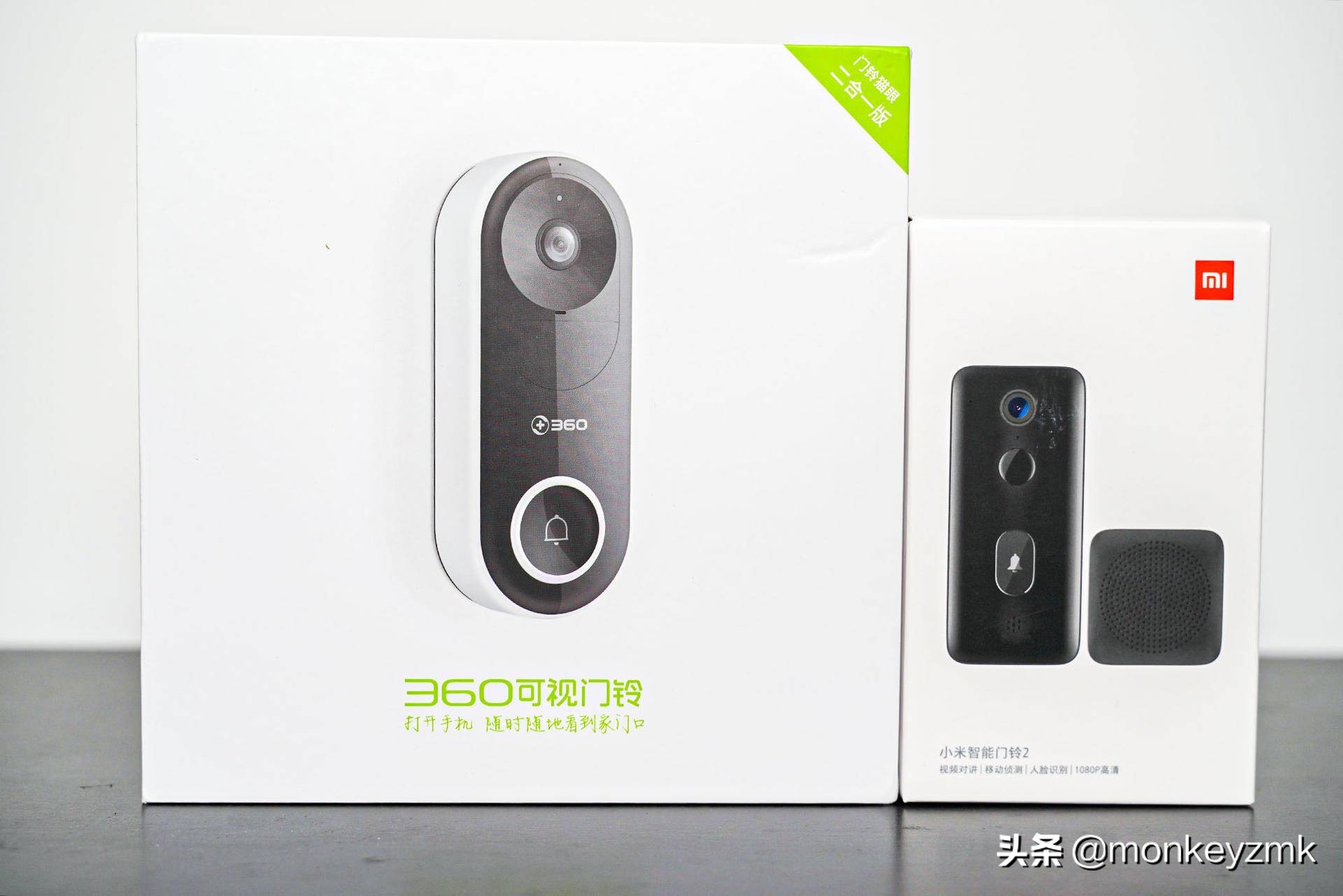 360可视门铃5max和小米可视门铃3,谁家智能门铃最好用