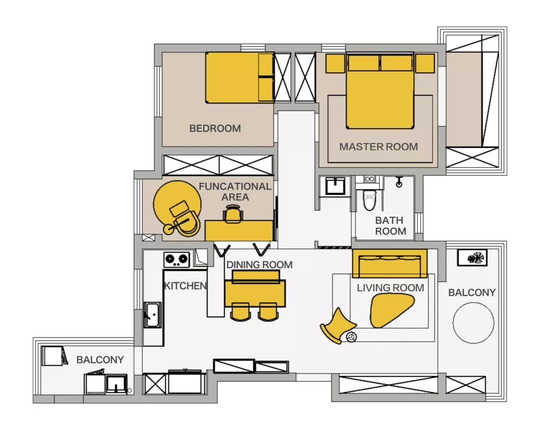 藏不住了!开室内窗,才是拯救90m²老旧二手房的终极大招