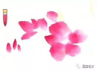 教你画好5个瓣!从笔尖到笔根画好桃花,这样画真的太简单了!