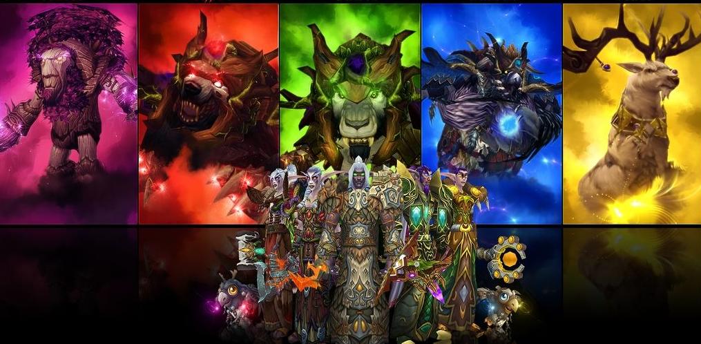 魔兽世界德鲁伊精彩集锦,德鲁伊魔兽历史