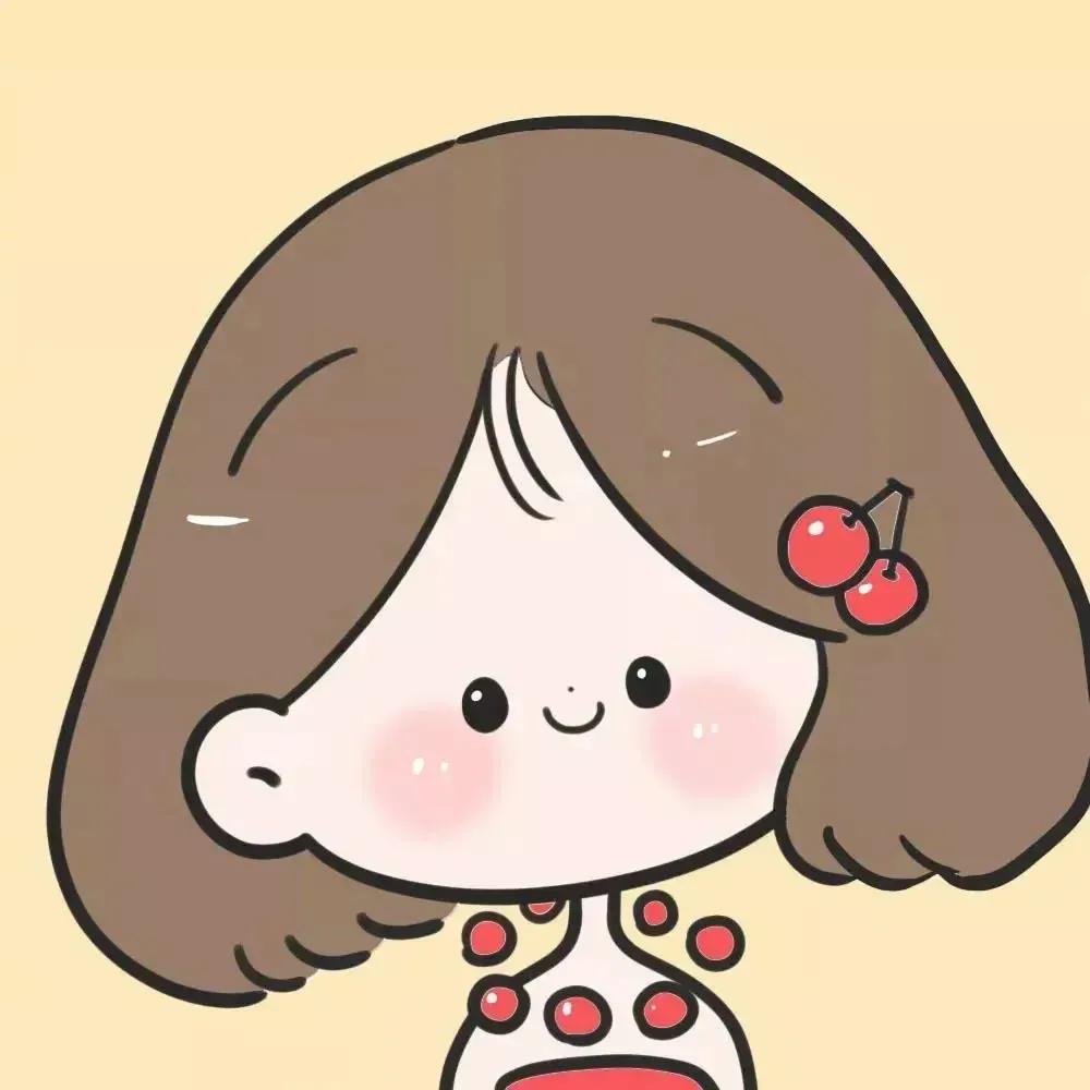 闺蜜头像萌娃卡通可爱小清新,可爱女孩头像萌娃闺蜜森系