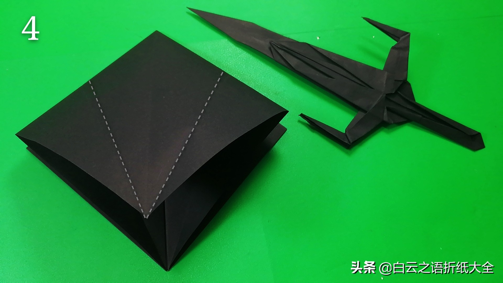 王者之剑折纸,折纸剑的折法大全图解