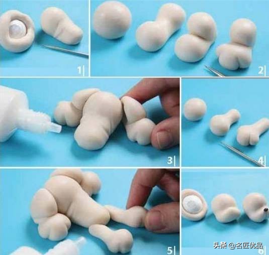 超轻粘土手工教程葫芦娃,雪娃粘土手工教程