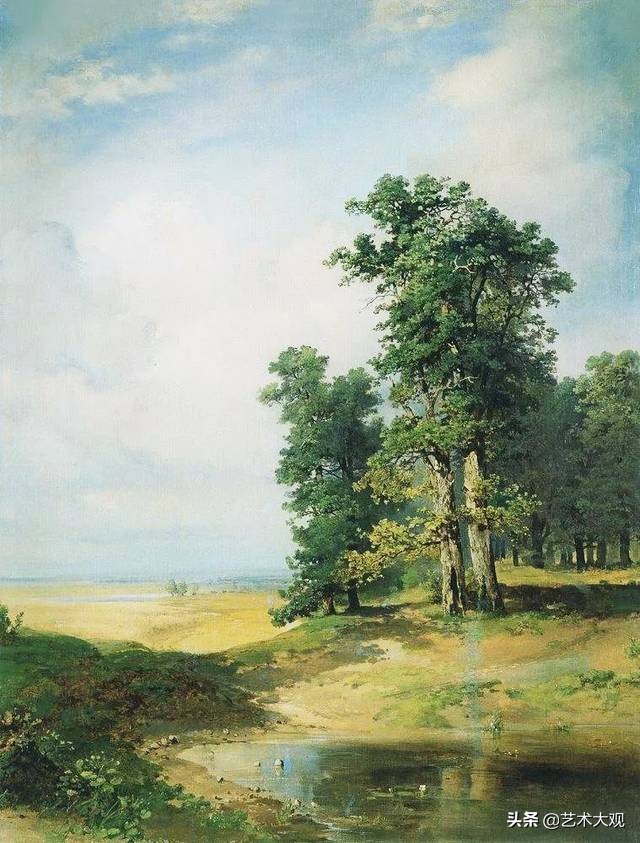 俄罗斯风景油画四大名家,俄罗斯古典风景油画欣赏图片