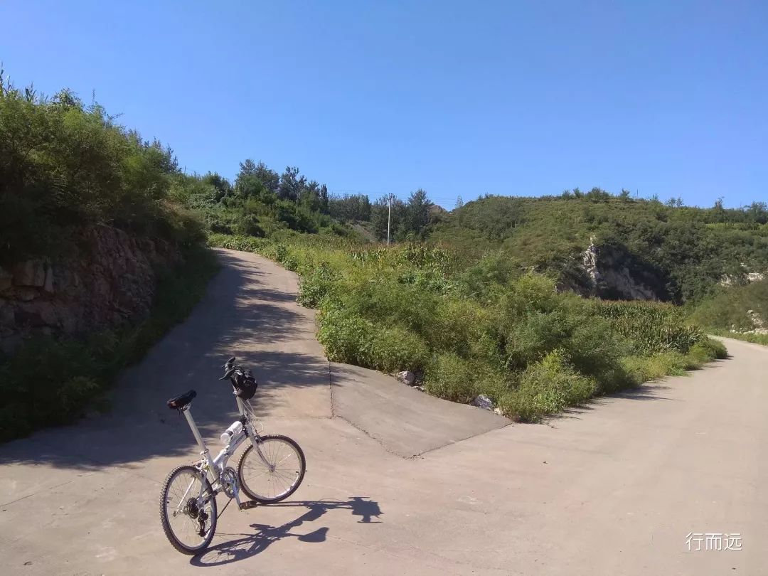 井陉骑行辛庄,井陉测鱼镇盘山路