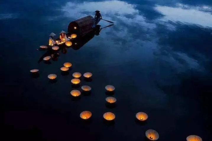 中元节真诚祈福愿天上人间共安好,中元节祈愿天上人间共安好图片