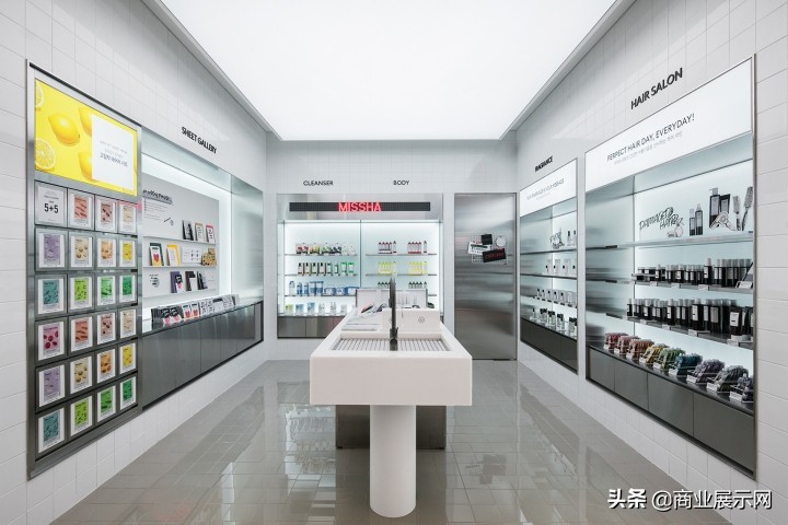 韩国首尔GalleryMMISSHA（谜尚）概念旗舰店设计