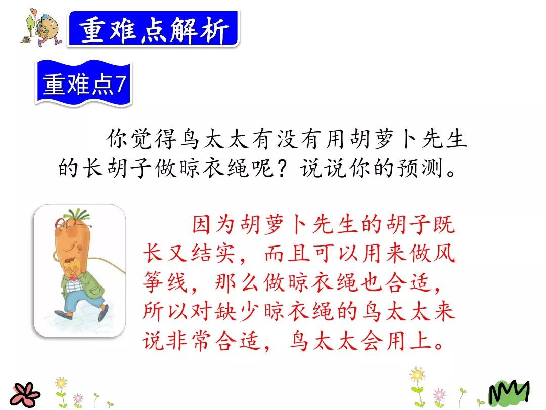 三年级胡萝卜先生的长胡子讲解,三年级语文胡萝卜的长胡子续写