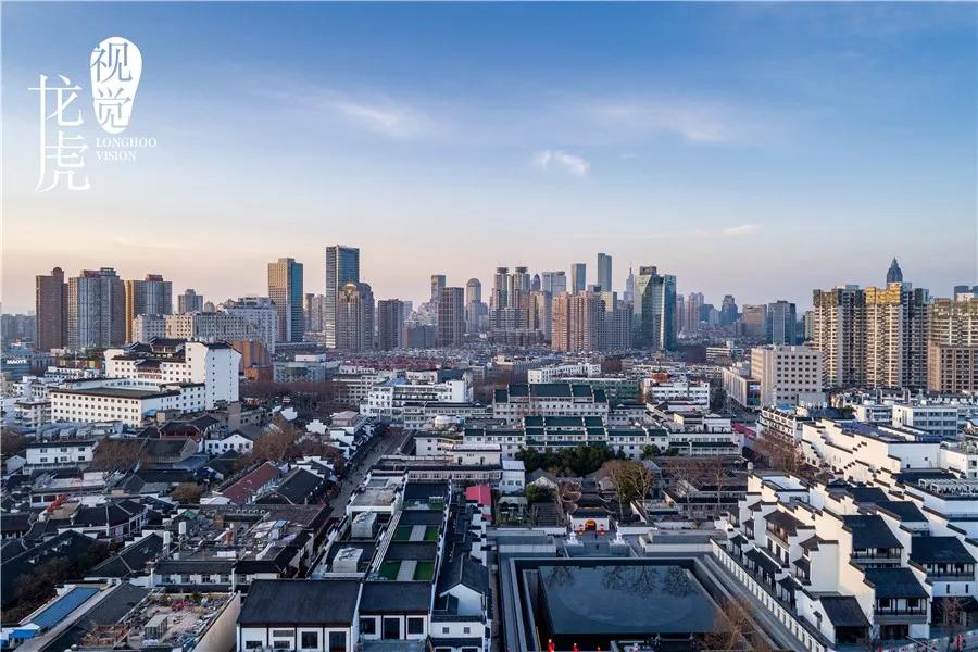 南京秦淮老城区,南京老城南秦淮河畔