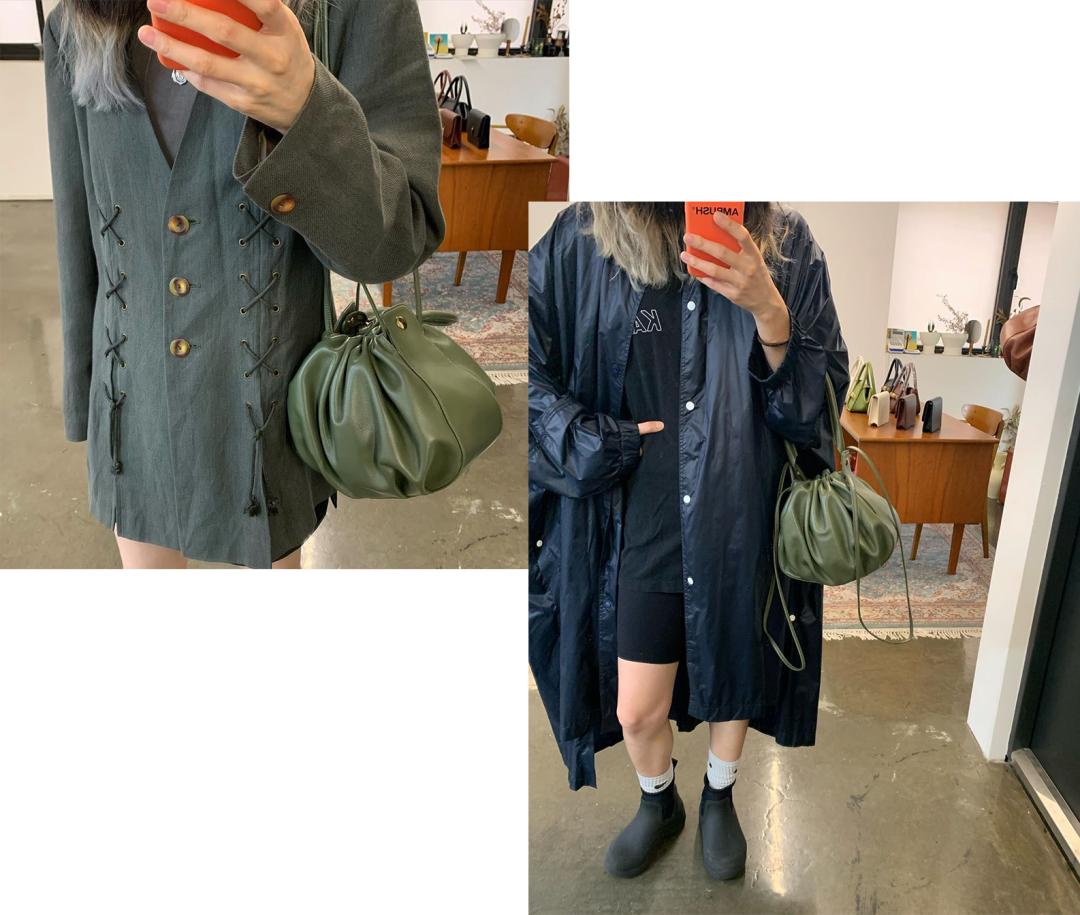 入秋换包?“抹茶”包包了解一下