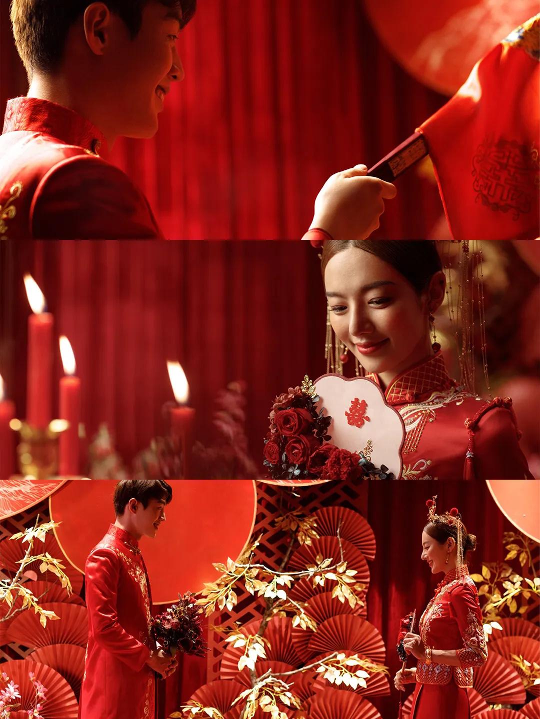 室内婚纱摄影风格推荐,新中式国风婚纱照推荐