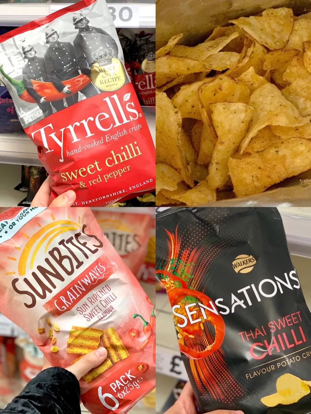 英国超市零食tesco,英国的零食大推荐