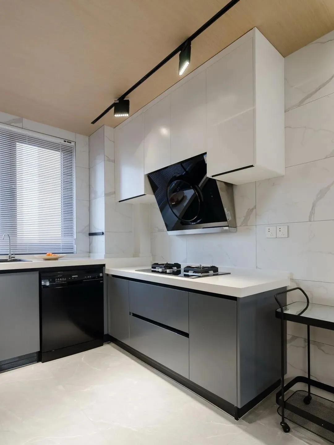 厨房无主光灯光设计案例,厨卫灯光怎么布置