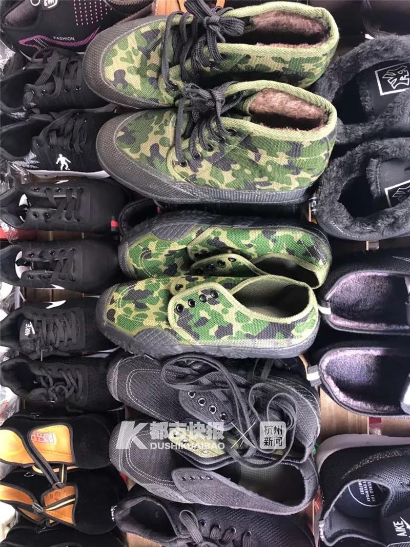 25元一双的劳保鞋、几十元的电饭煲……胭脂巷杂货店开门备足了货，就等着“大主顾”回来了