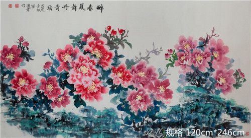 实力派书画艺术家,罗凤书画作品