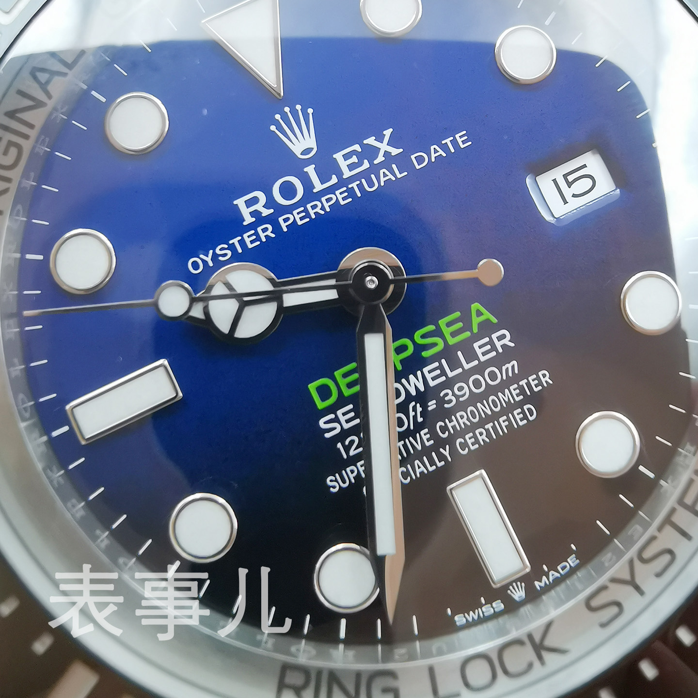 劳力士12800ft3900m红鬼王,3900米防水劳力士渐变鬼王