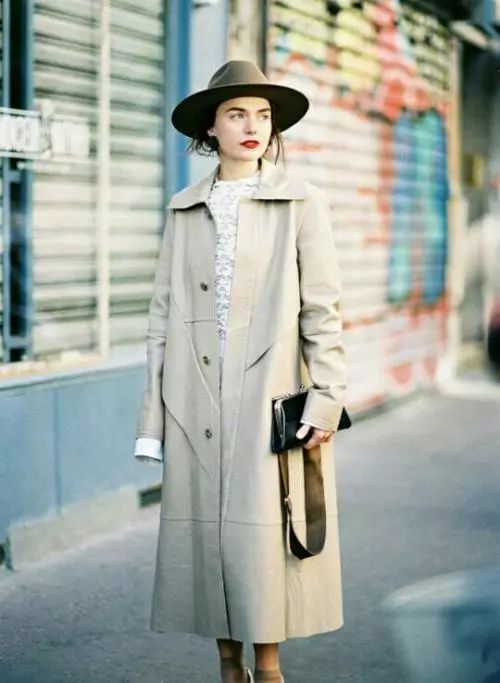 韩版风衣怎么穿最好看,这个春天的美丽穿搭