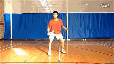 羽毛球步伐全场步伐教学慢动作,羽毛球教学步伐分解图