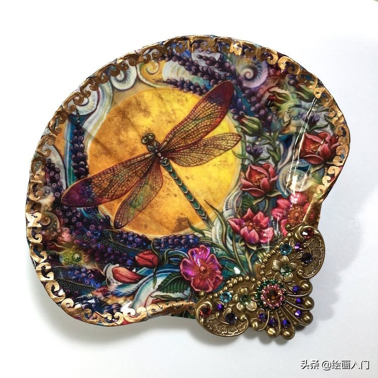 贝壳的创意装饰,漂亮的贝壳做装饰