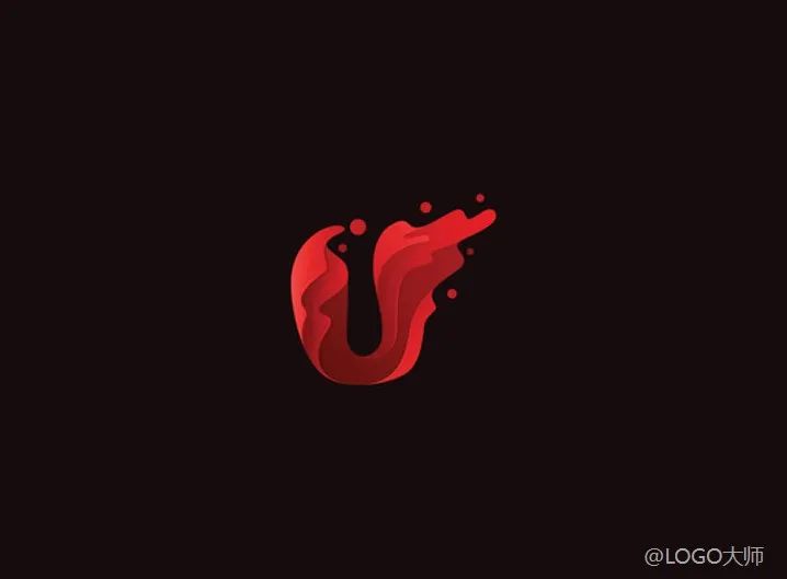 瀛楁瘝u鏄粈涔堣。鏈嶅搧鐗宭ogo,瀛楁瘝u璁捐logo