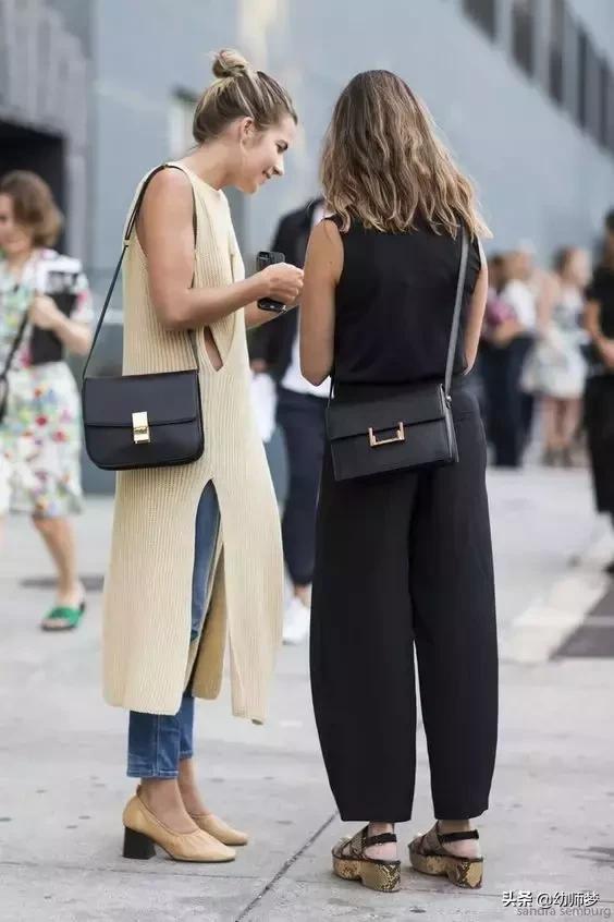 裙子套裤子,今年秋季流行穿裙子裤子超级时髦