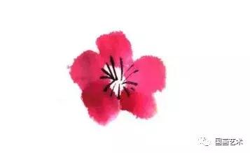 教你画好5个瓣!从笔尖到笔根画好桃花,这样画真的太简单了!