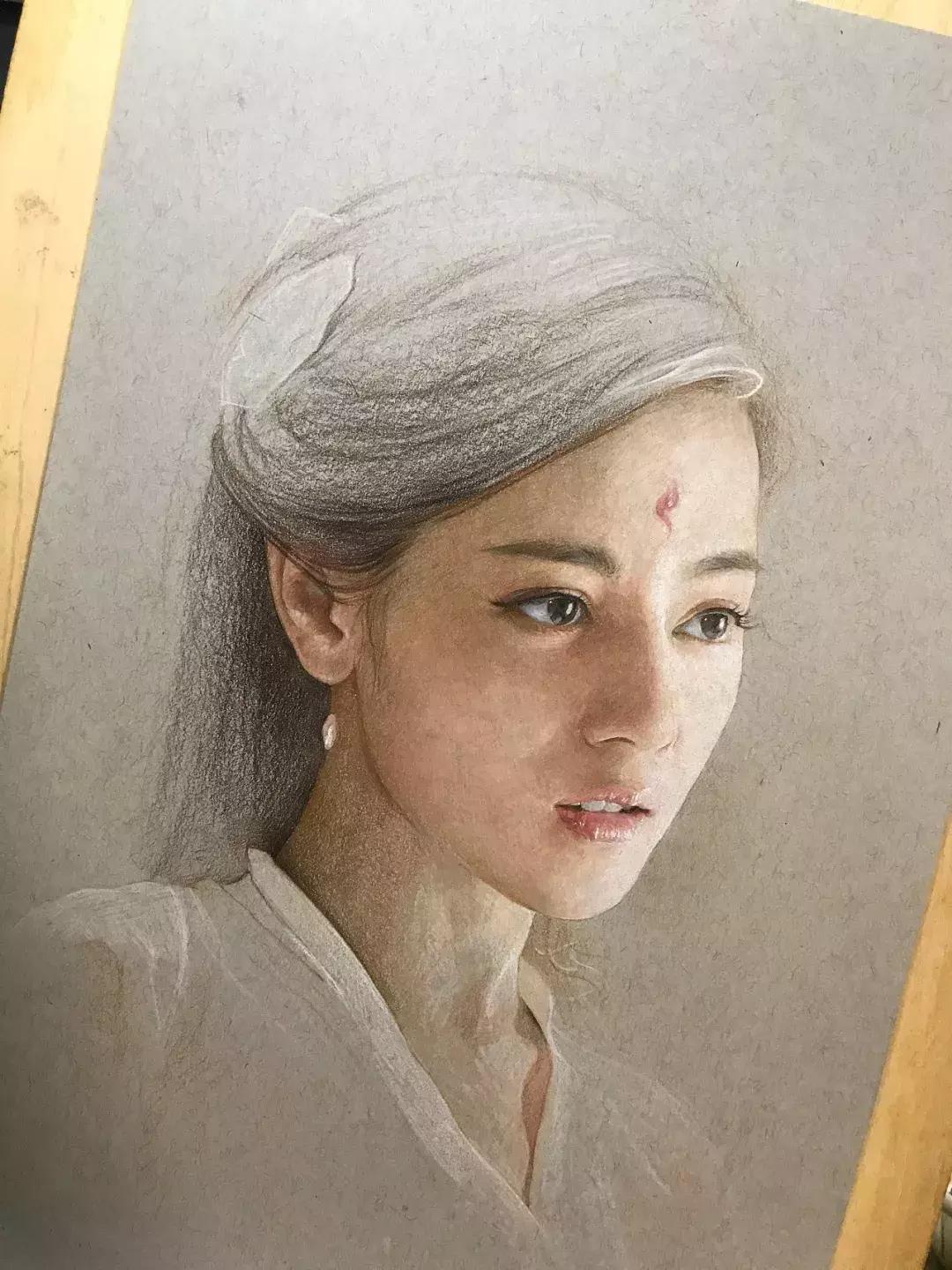 彩铅画的震撼,让人惊艳的彩铅作品