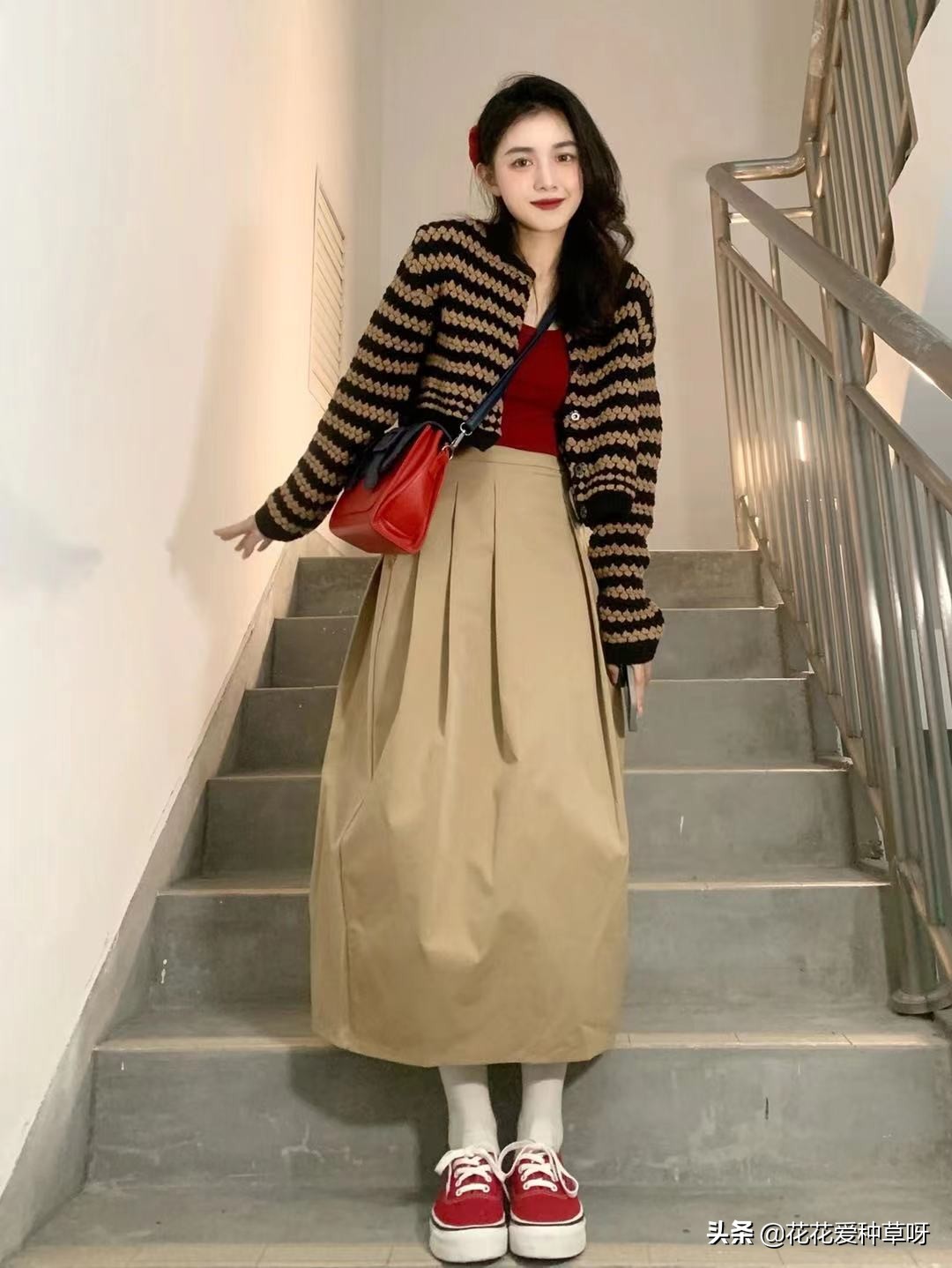 初秋穿搭｜韩国小姐姐日常随意出街穿搭