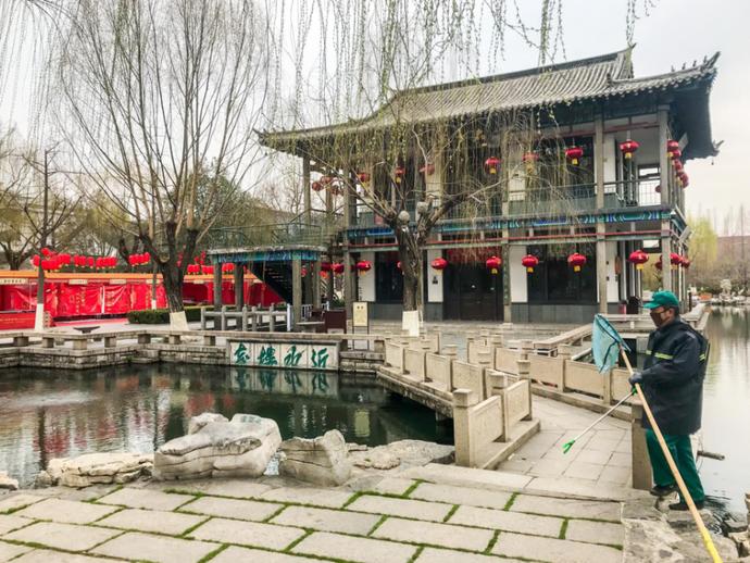 济南天下第一泉风景区开放首日,带你们“云逛”趵突泉、五龙潭……